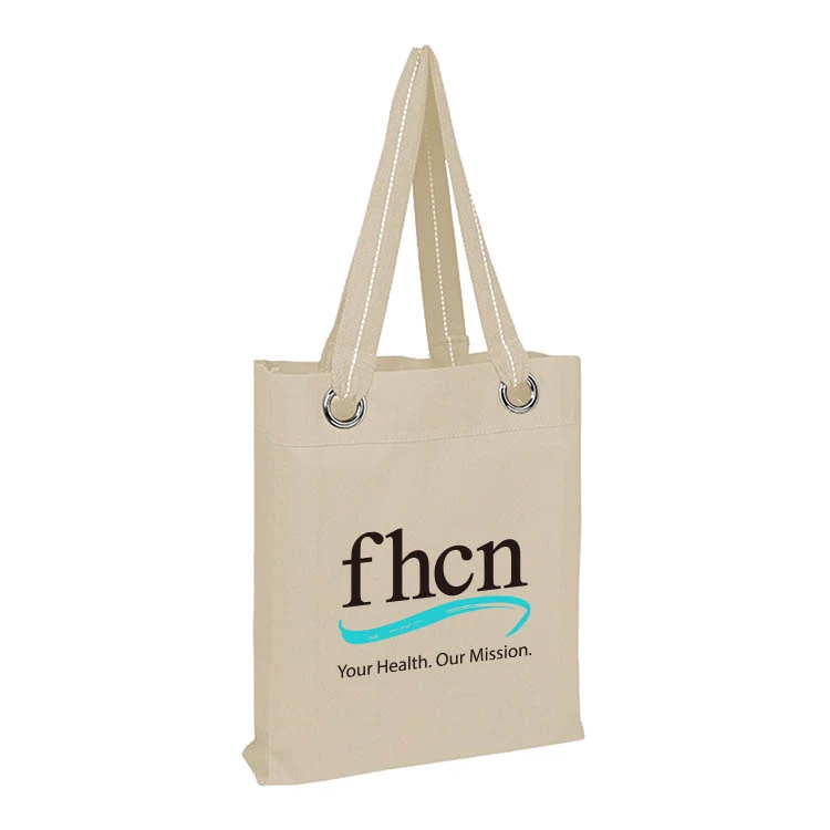 12 oz. 100% Cotton Heavy Canvas Natural Color Tote Bag 1