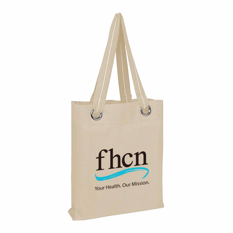 12 oz. 100% Cotton Heavy Canvas Natural Color Tote Bag