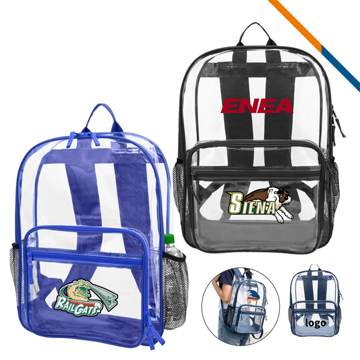 ViGear PVC Clear Backpack 1