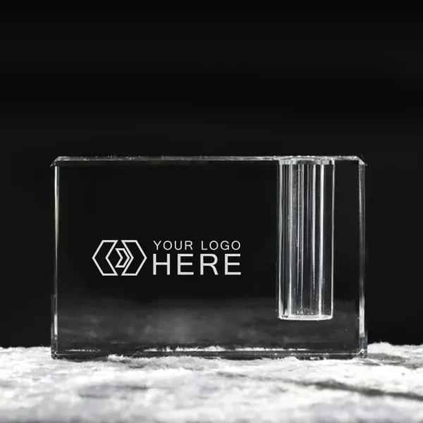 Desk Crystal pen holder/ Bud Vase 1