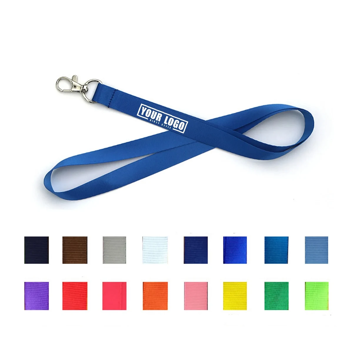 MOQ 100PCS Full Color Dye-Sublimated Lanyard 1