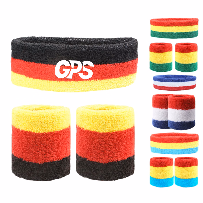 Color Combo Headband & Bracers Sports Kit