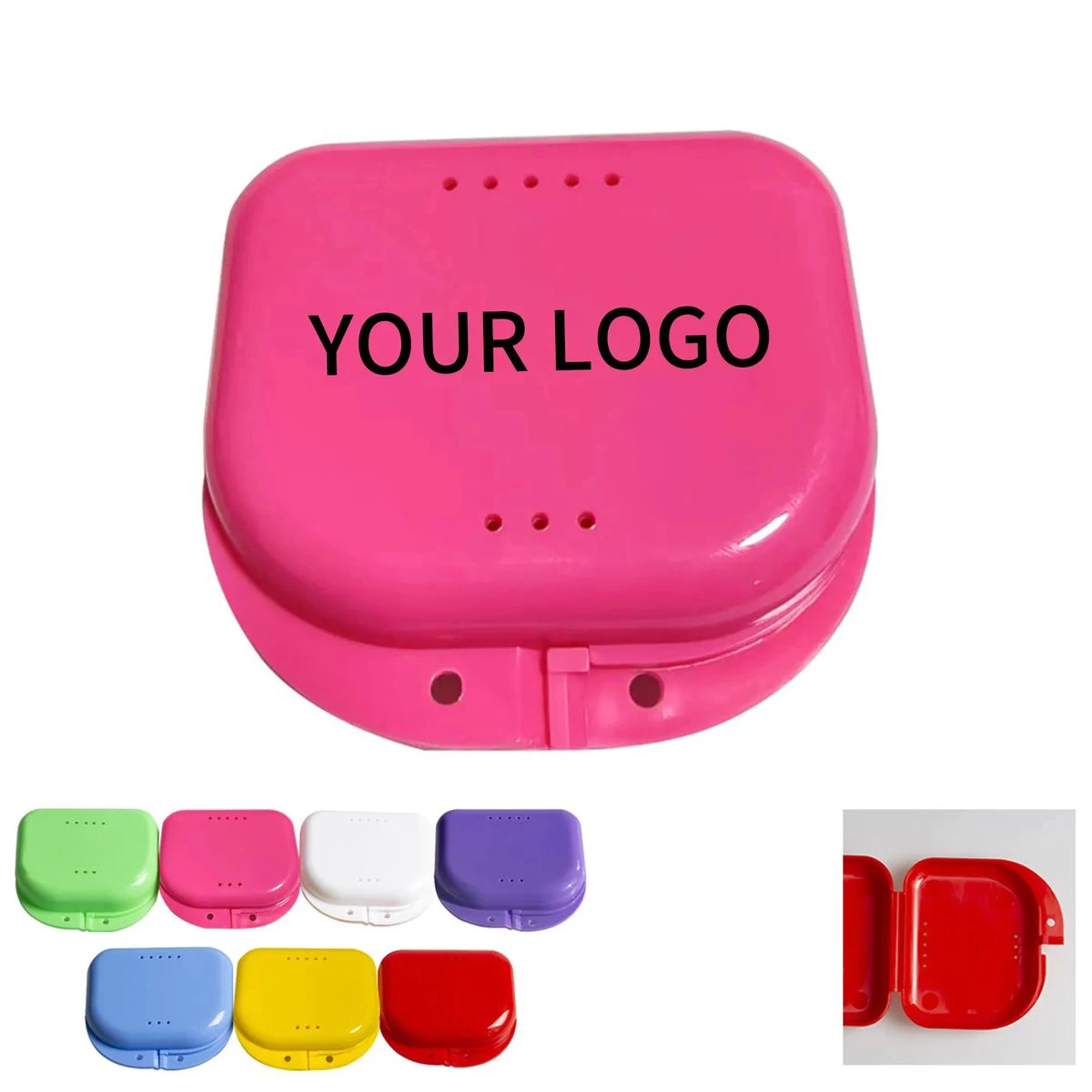 Plastic Retainer Storage Case with Airflow Design 1