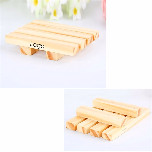 Bamboo Wood Soap Dish
