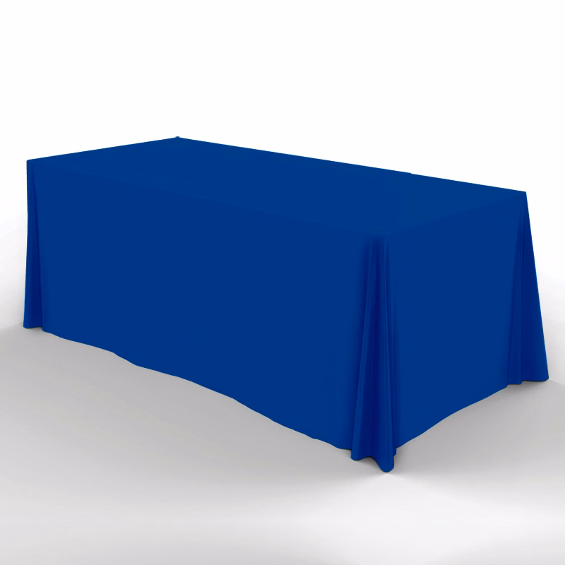 6' Flat, 3 sided Table Cover