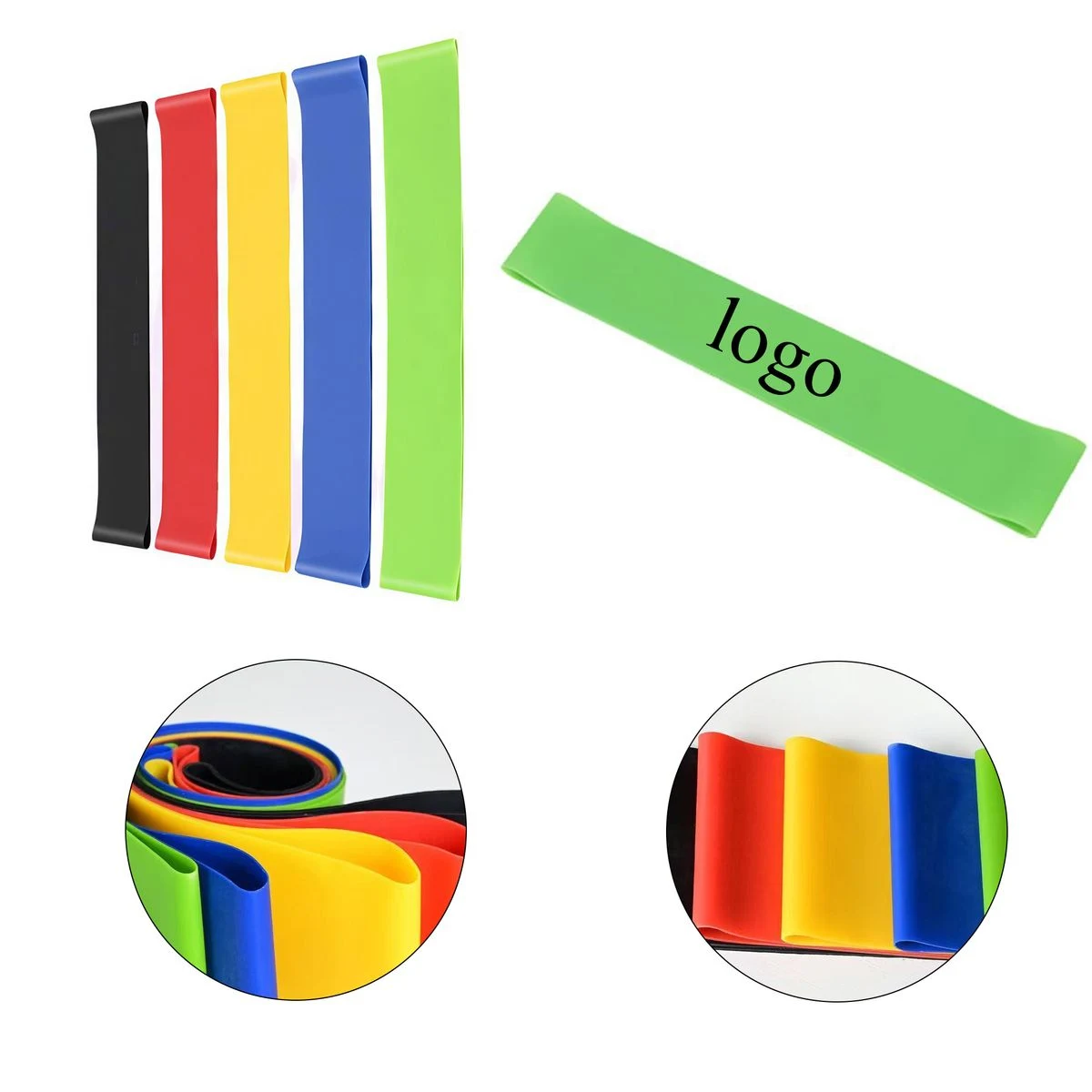 Portable Workout Mini Resistance Loop Bands For Travel & Outdoor 1