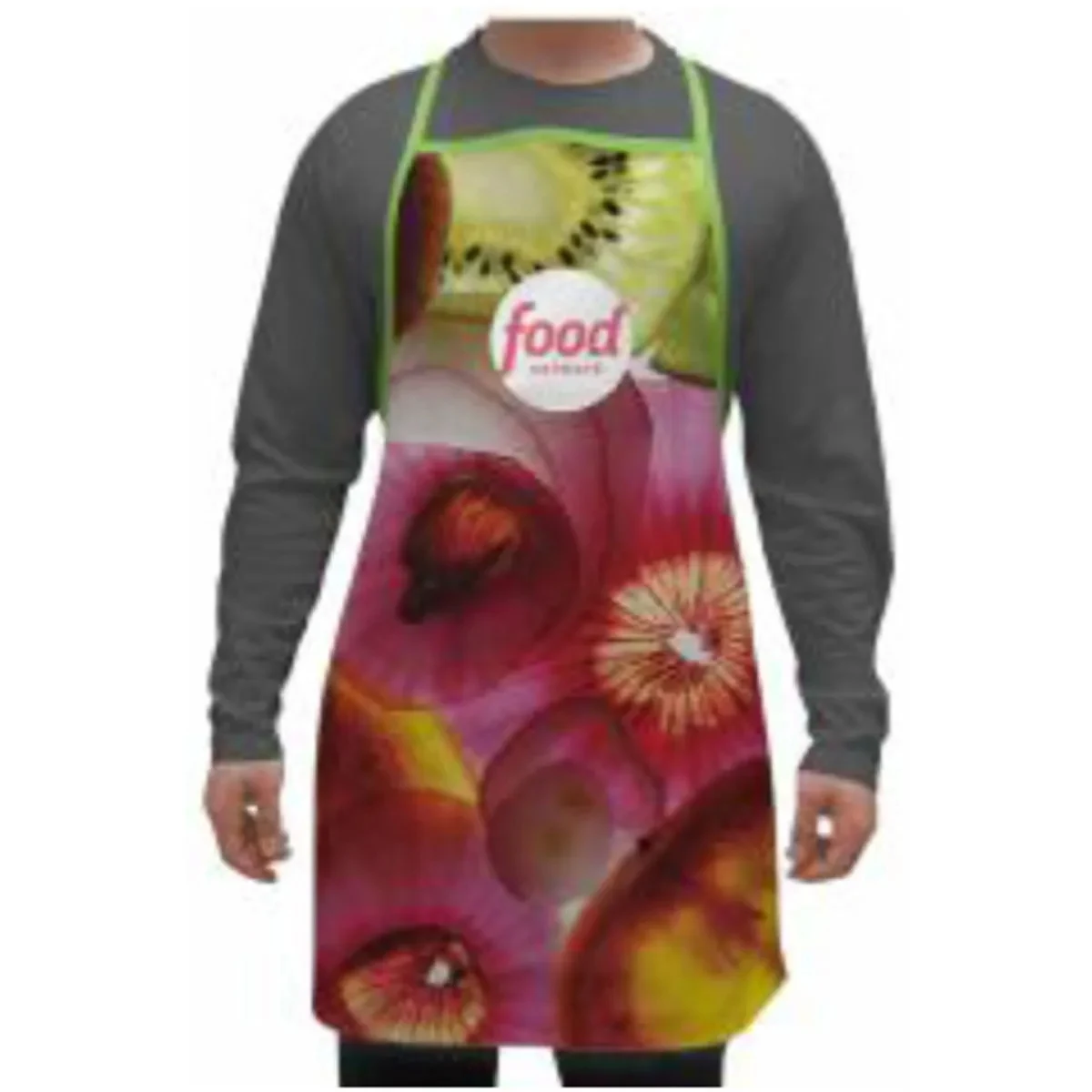 Sublimated Polyester Bib Apron with contrast trim, 25x31 1