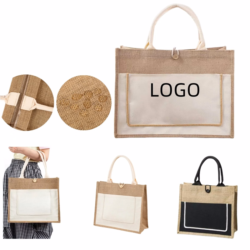 Eco-Friendly Carry-All Jute Bag