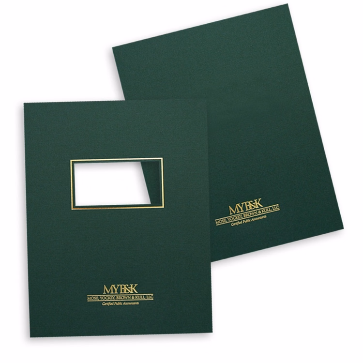Two-Piece Report Cover with Window