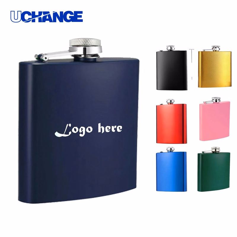 Matt Stainless Steel Flask Container (6oz)