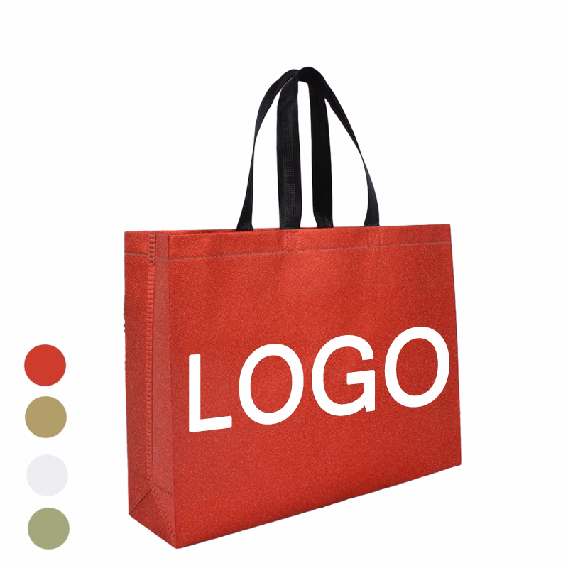 Custom Promotional Coated Non-Woven Shopping Gift Tote Bag
