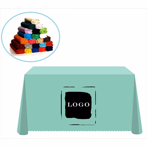 Solid Color Polyester Table Cover Tablecloth