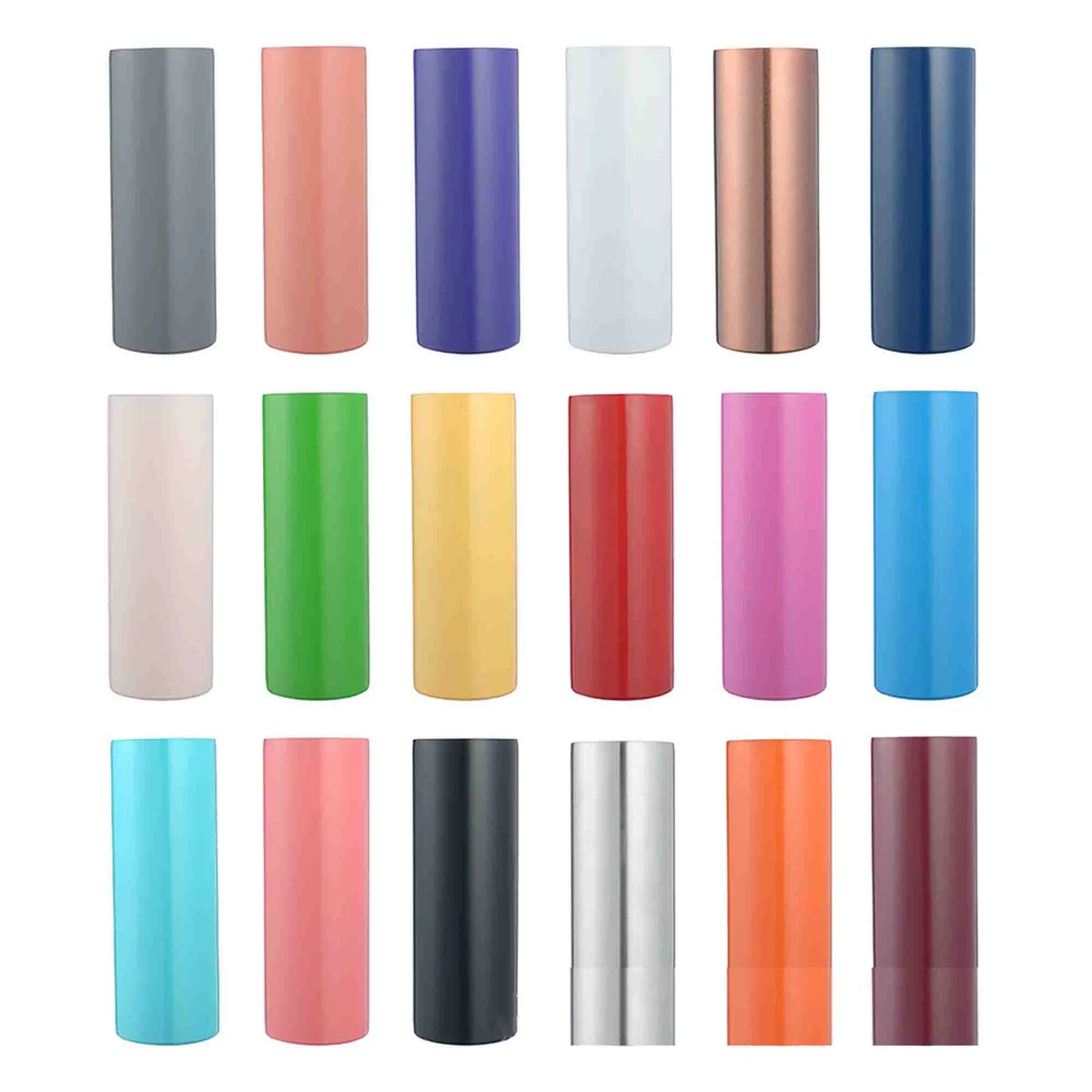 20 Oz. Custom Printed Skinny Stainless Steel Tumblers 1