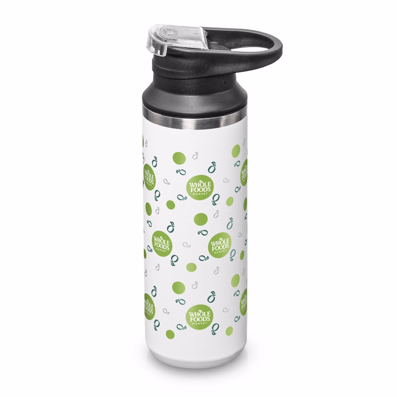 Della SS Water Bottle w/Handle & Flip Top - 17oz