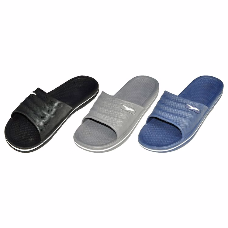 Men's Sport Slides - 3 Colors Size 7/8-13