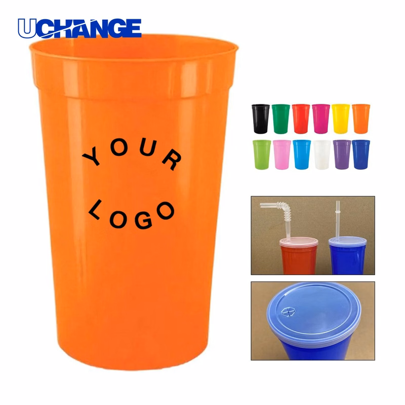 Recyclable Plastic Stadium Cup 16oz for Events
