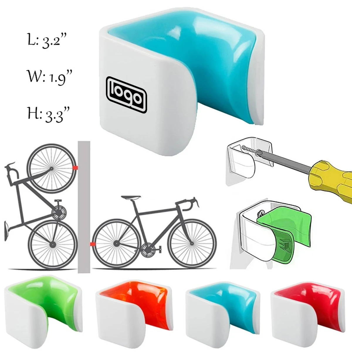 Bicycle Wall Parking Buckle 1