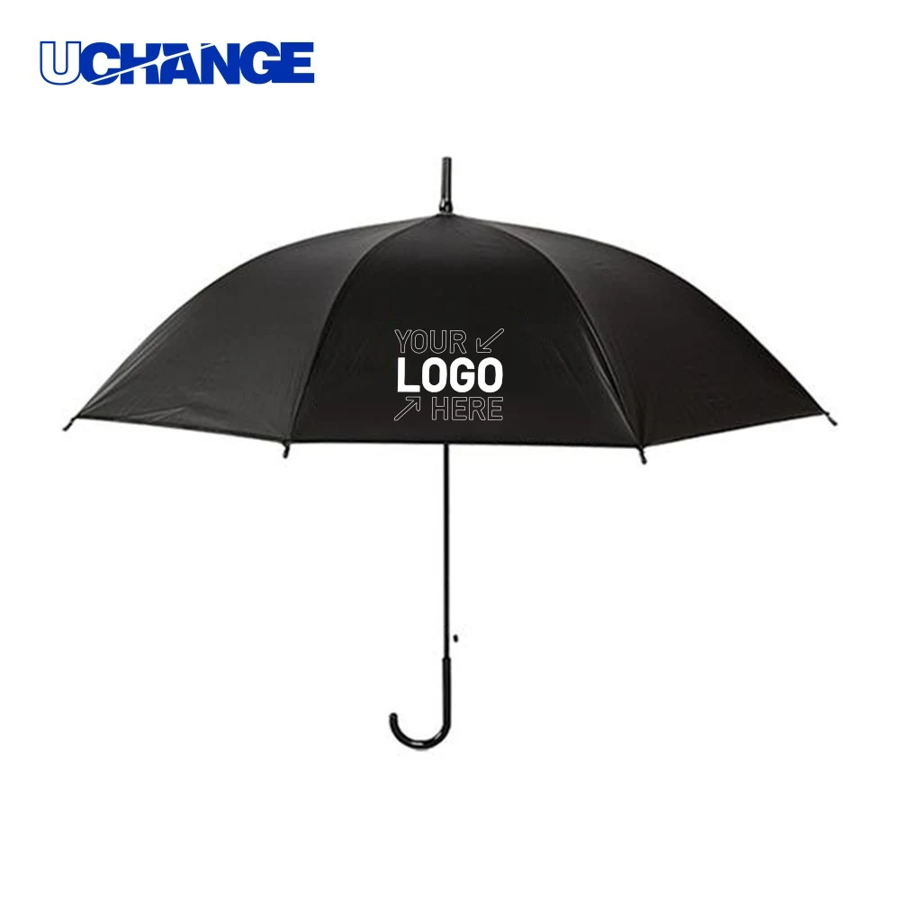 Automatic Transparent Umbrella with Straight Handle 1