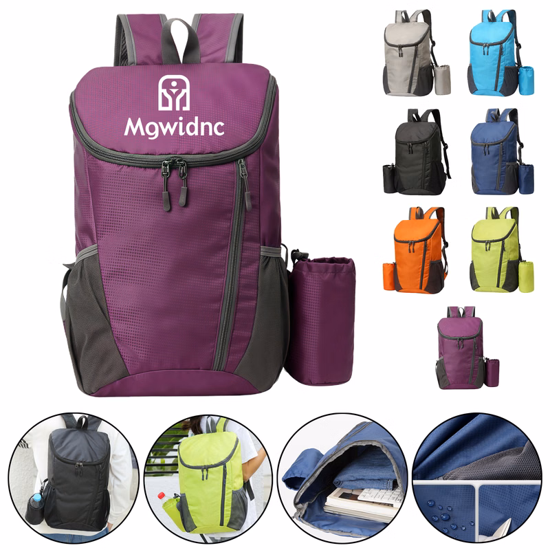 Large Capacity Foldable Backpack Lightweight Waterproof Outdoor Travel Sports Hiking Daypack