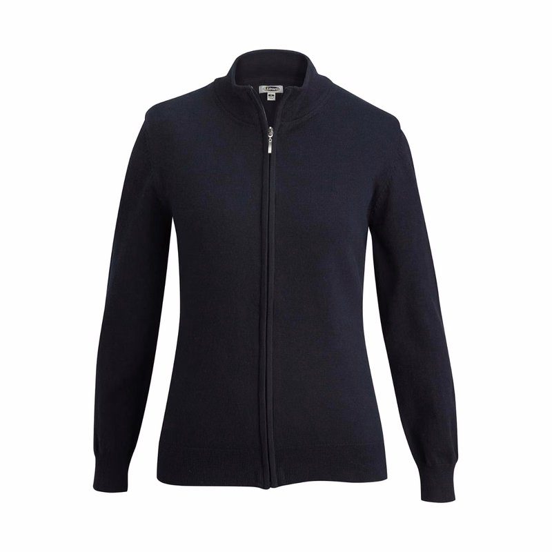 Tri Blend Ladies Full Zip Cardigan