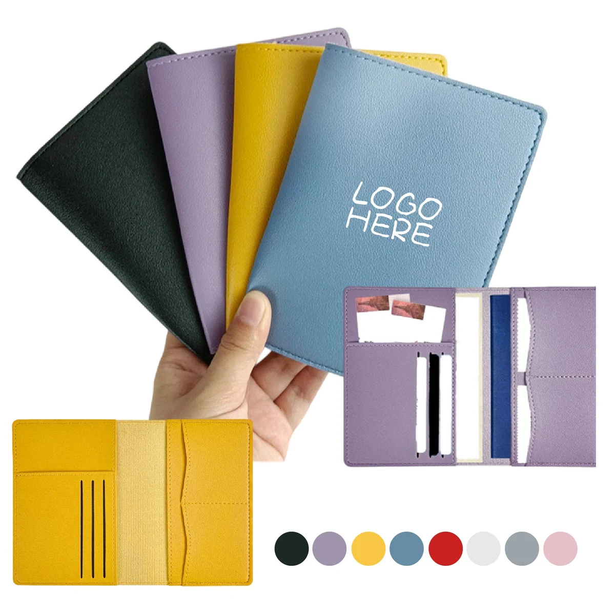 Travel PU Passport Cover 1