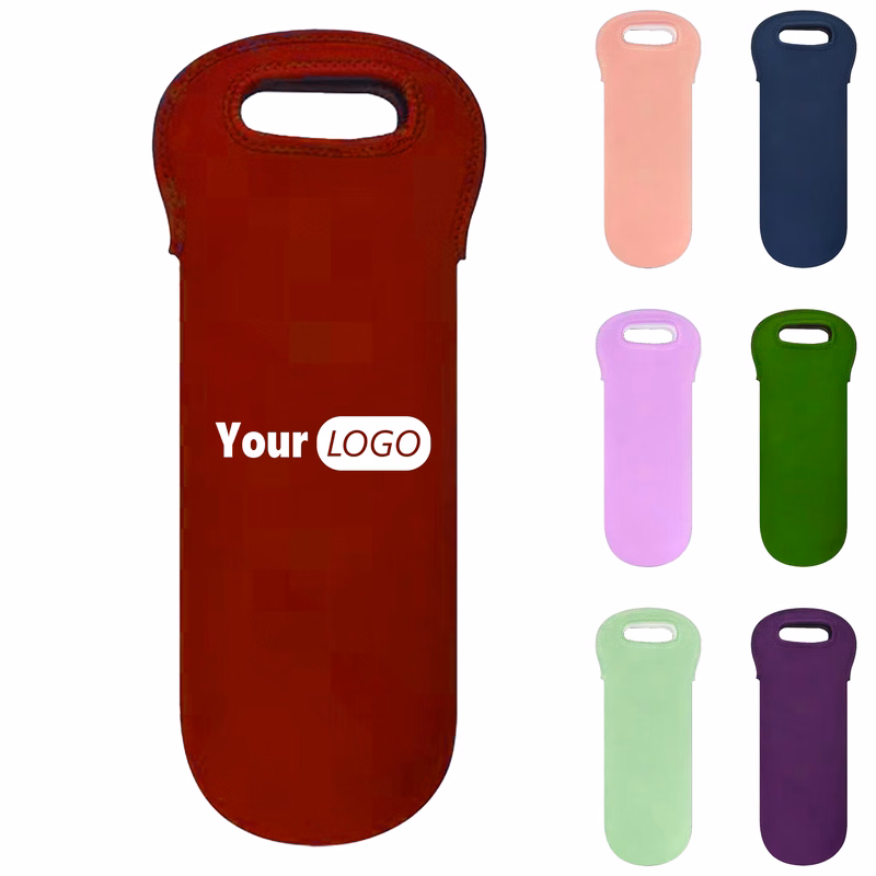 Neoprene Durable And Insulated Single Bottle Wine Bag