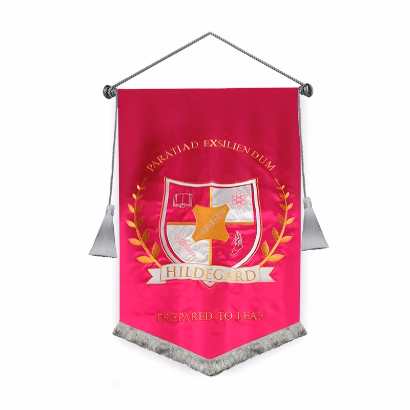 Custom Screen Sublimation Podium Banners - Silk Poly 4' x 8'