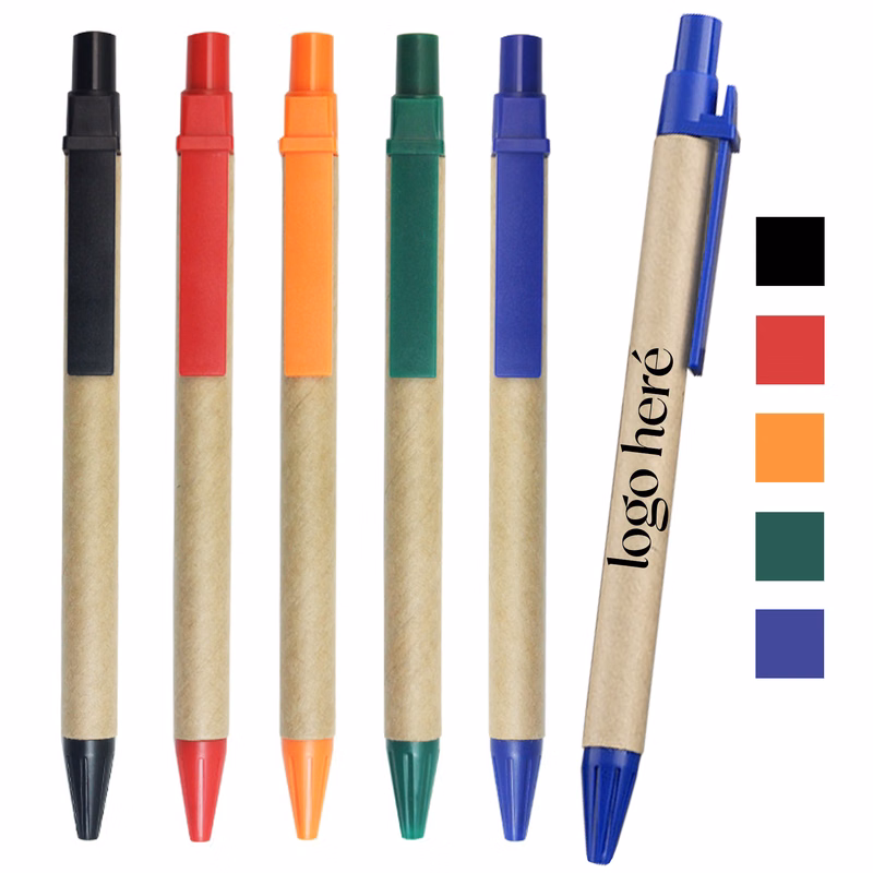 Colored Kraft Paper Ballpoint Pen