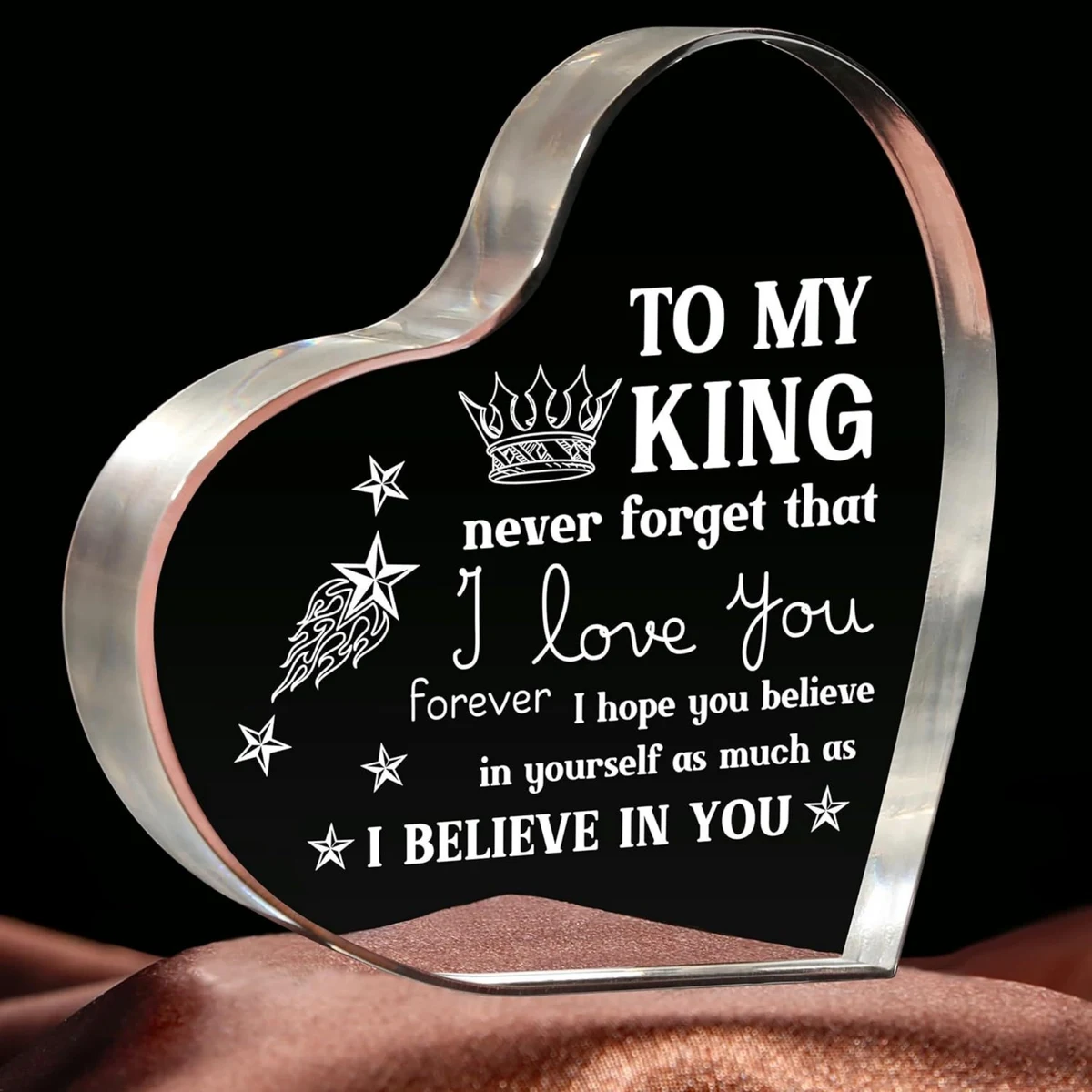 Acrylic Heart Shape Display 1