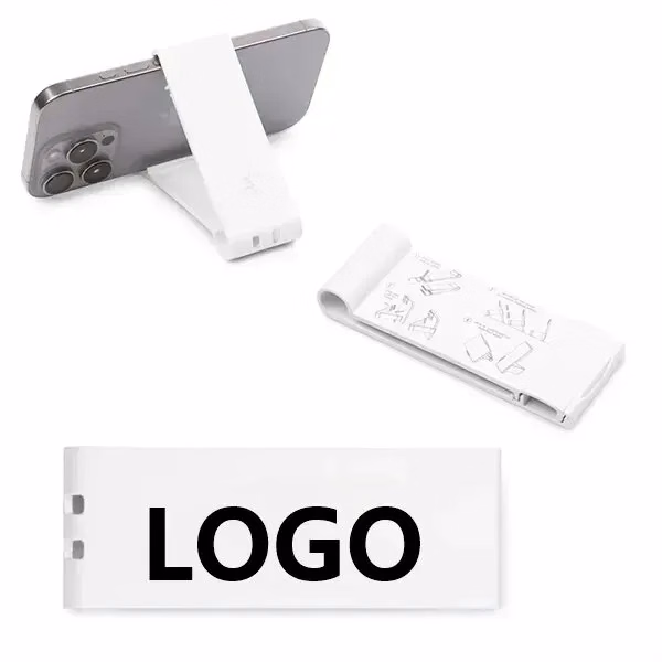 Custom ABS Clip-On Phone Stand with Hands-Free Stability — Mobile Device Accessory