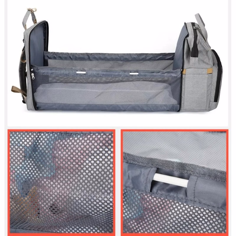 Mommy Tote Bag With Baby Bed