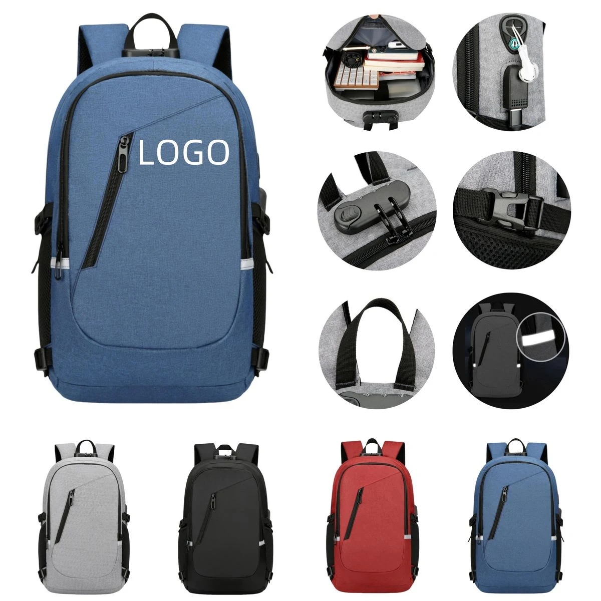 Anti Theft Business Backpack 1