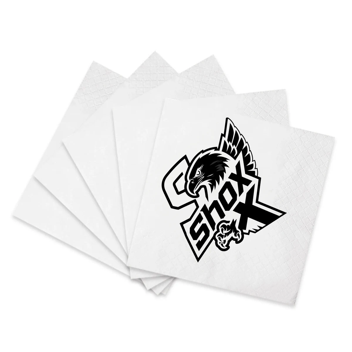 MOQ 100 2Ply 4.53" x 4.53" Dinner Napkin 1