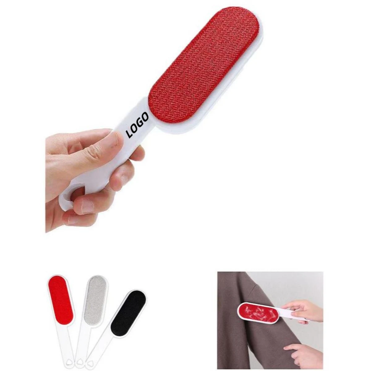 Double Sided Lint Pet Hair Remover Brush 1