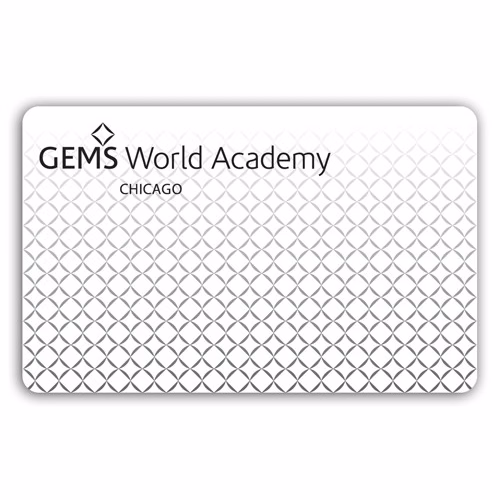 UV Printed Poly Name Badge/Tag w/ Pin Fastener (2.125"X3.375") Rectangle