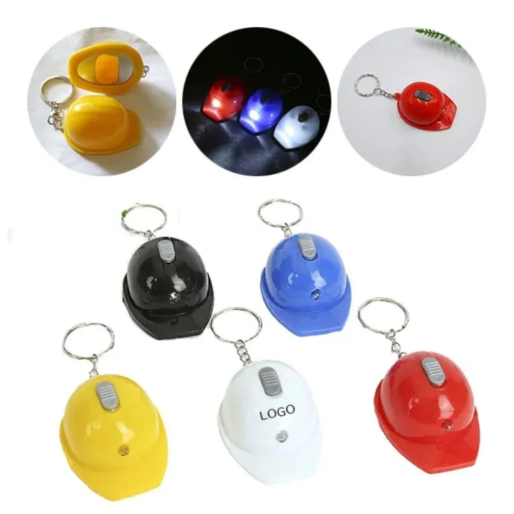 Hardhat LED Flashlight Bottle Opener Keychain 1