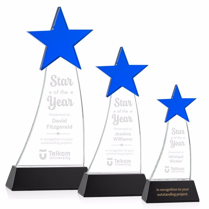 Manolita Star Award - Blue/Black
