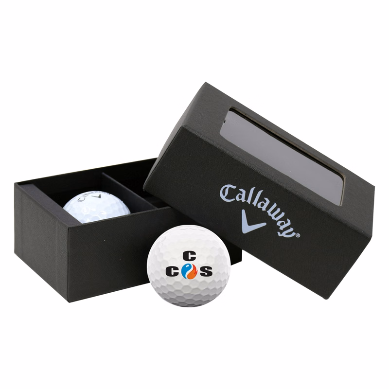 Callaway SuperSoft Two Ball Business Card Box