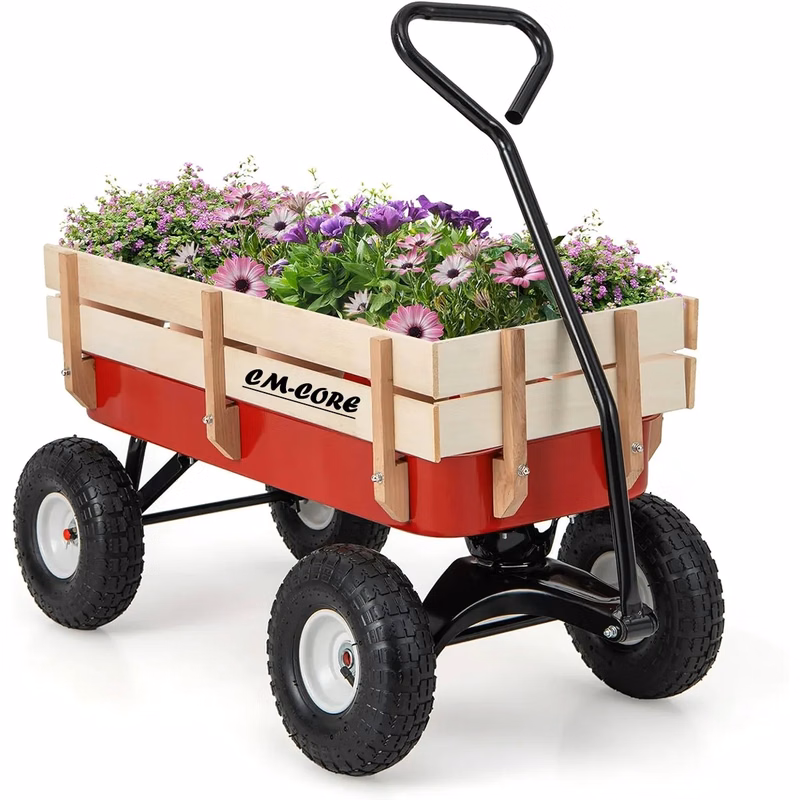 Kids Outdoor All-Terrain Garden Cargo Wagon