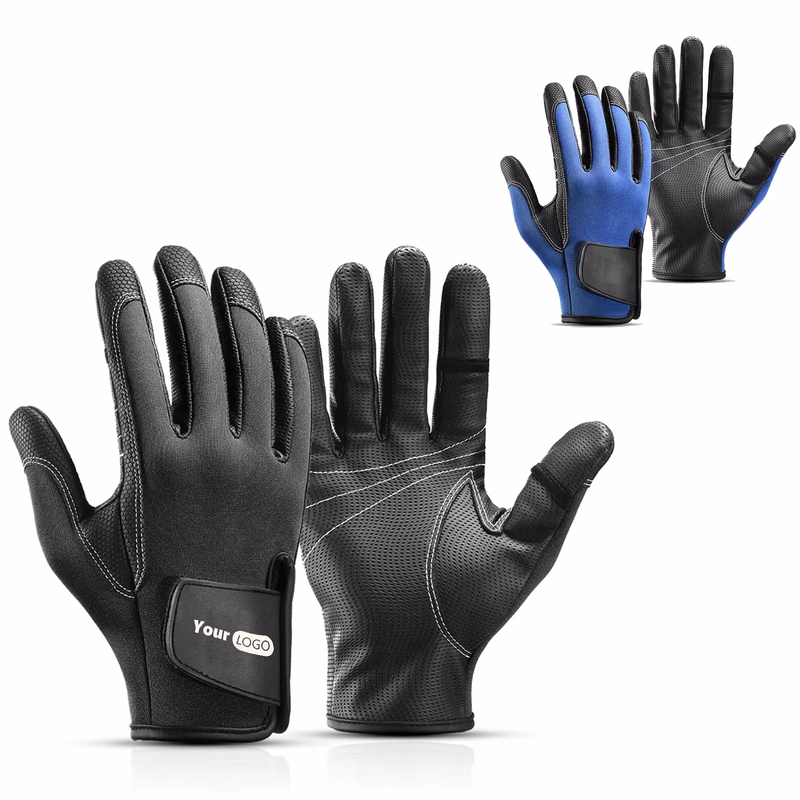 Polyester Non-Slip And Wear-Resistant Fishing Gloves