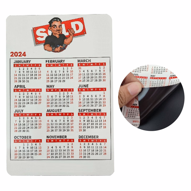 Calendar Fridge Magnet