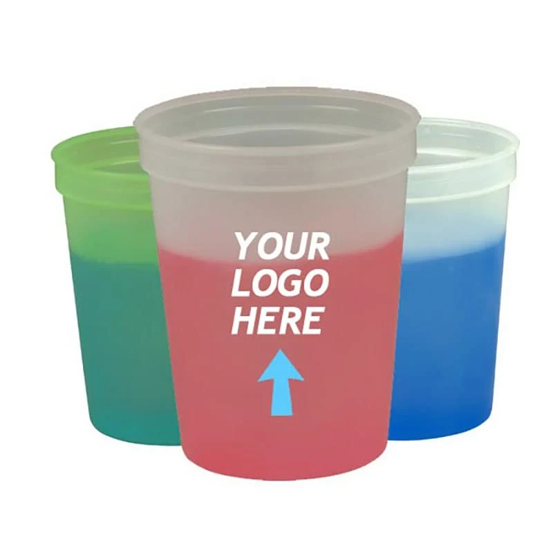 16 oz Color Changing Stadium Cups 1