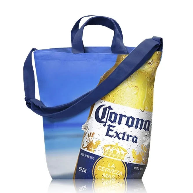 Sublimated Satchel Tote, custom tote bag with logo imprint 1