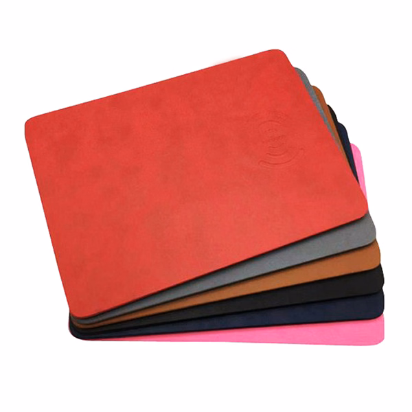 Qi Wireless Fast Charger and Mouse Mat / Pad PU