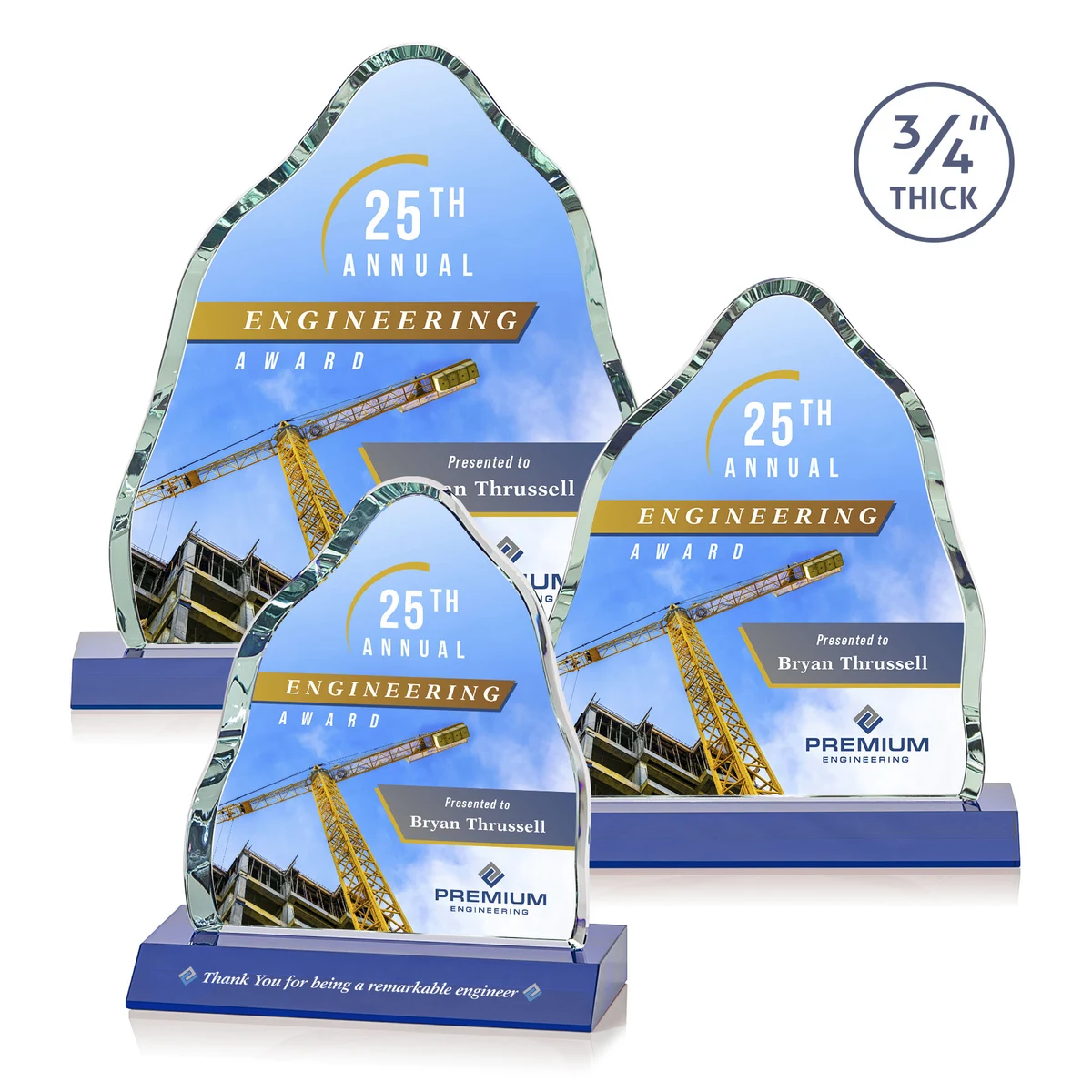 Dunwich VividPrint™ Award - Blue 1