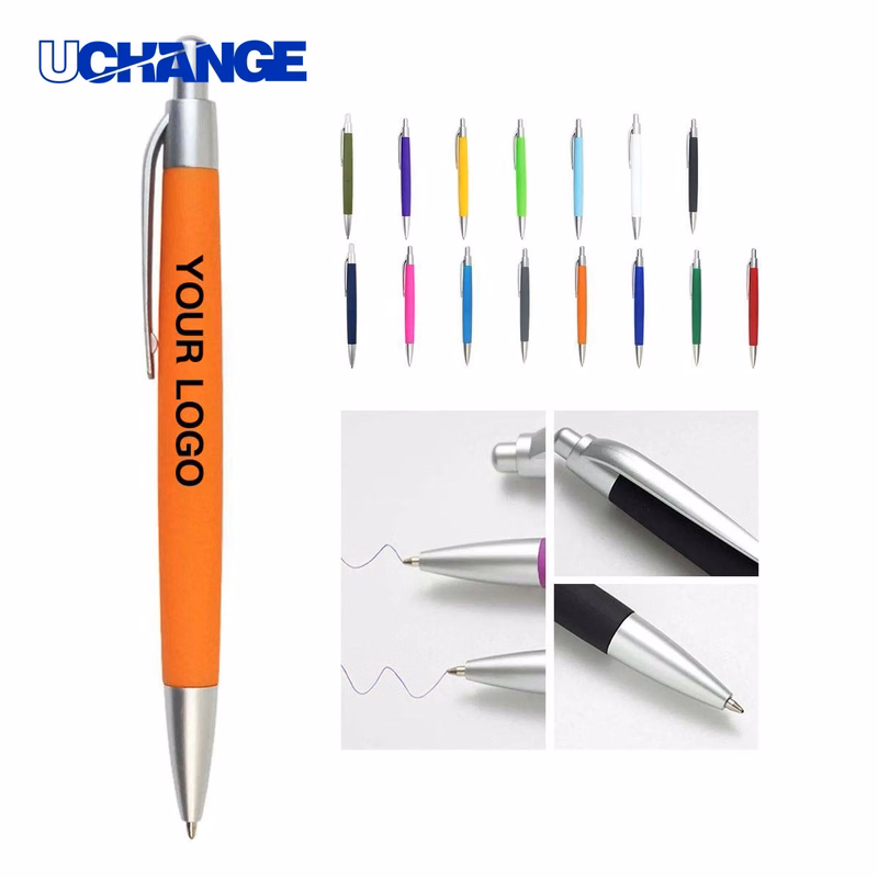 Plastic Pen with Comfortable Grip