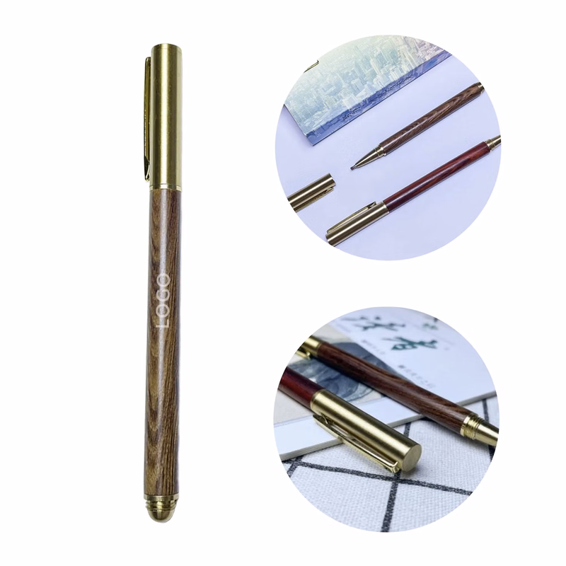 Brass Pen With Sandalwood P Body