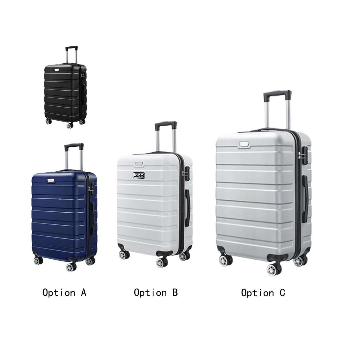 ABS Travel Luggage Suitcase 1