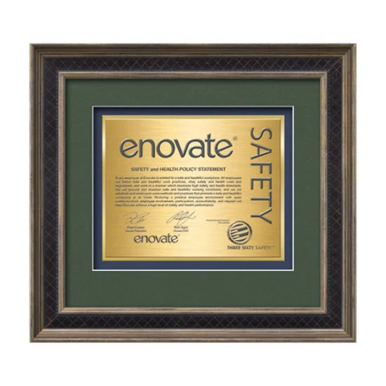 Tuscan Certificate TexEtch - Rustic/Charcoal 1