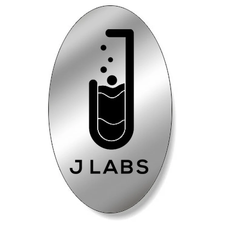 Bright Silver Foil Paper Roll Label Stock Oval (2.375"x4") 1